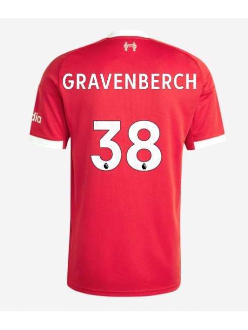Billige Liverpool Ryan Gravenberch #38 Hjemmedrakt 2025-26 Kortermet Billige Liverpool Ryan Gravenberch #38 Hjemmedrakt 2025-26 Kortermet